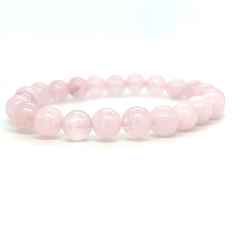 💗Rose Quartz Crystal Bracelet💗 ~8mm